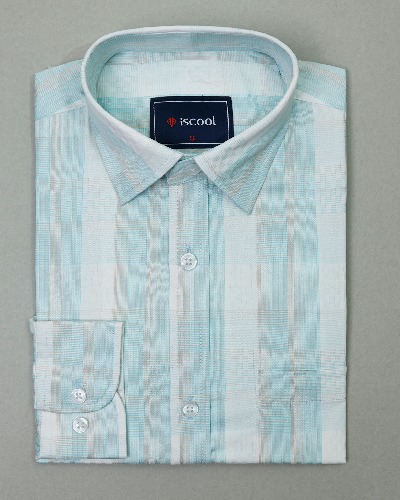 Luxury Cotton Check Shirt